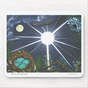 Silence of Sacred Space Mousepad