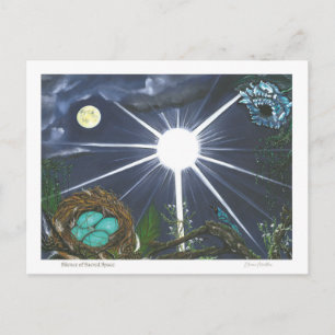 Silence of Sacred Space Postkarte