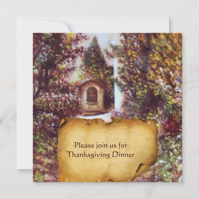 SILENT AUTUMN IN FLORENZ EINLADUNG (Vorderseite)