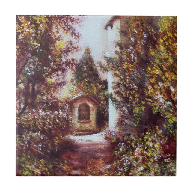 SILENT AUTUMN IN FLORENZ FLIESE (Vorderseite)