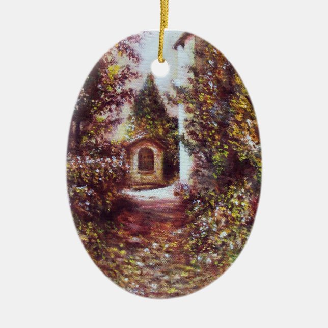 SILENT AUTUMN IN FLORENZ KERAMIK ORNAMENT (Vorne)