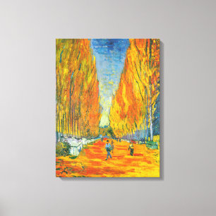 Silent Avenue, Les Alyscamps von Vincent van Gogh Leinwanddruck