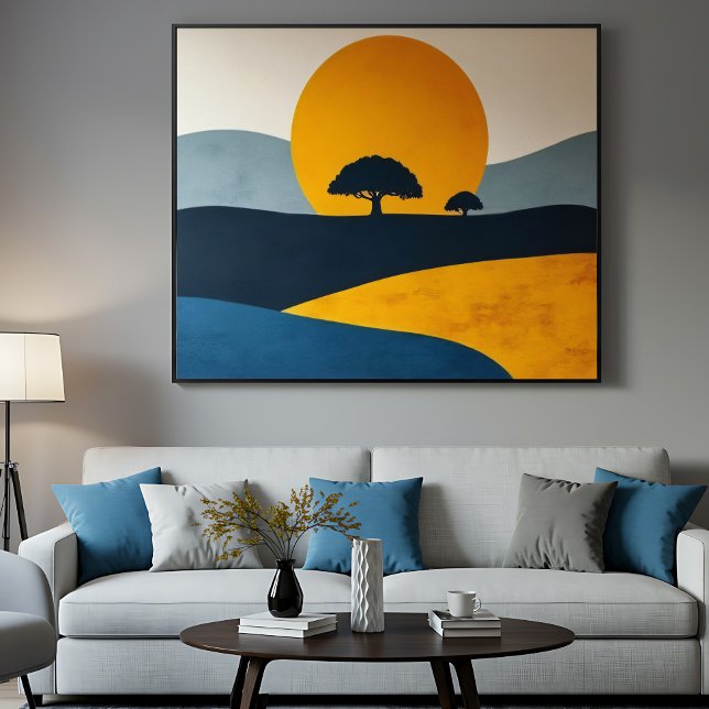 Silent Dawn Leinwanddruck (Von Creator hochgeladen)