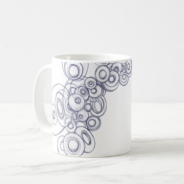 Silent Depths of Strength Kaffeetasse (Vorderseite Links)