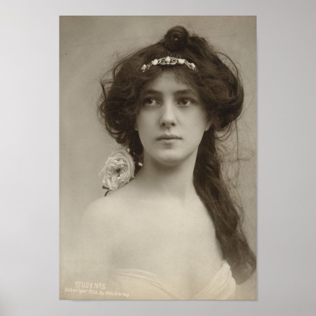 Silent Film Star Evelyn Nesbit Poster (Vorne)