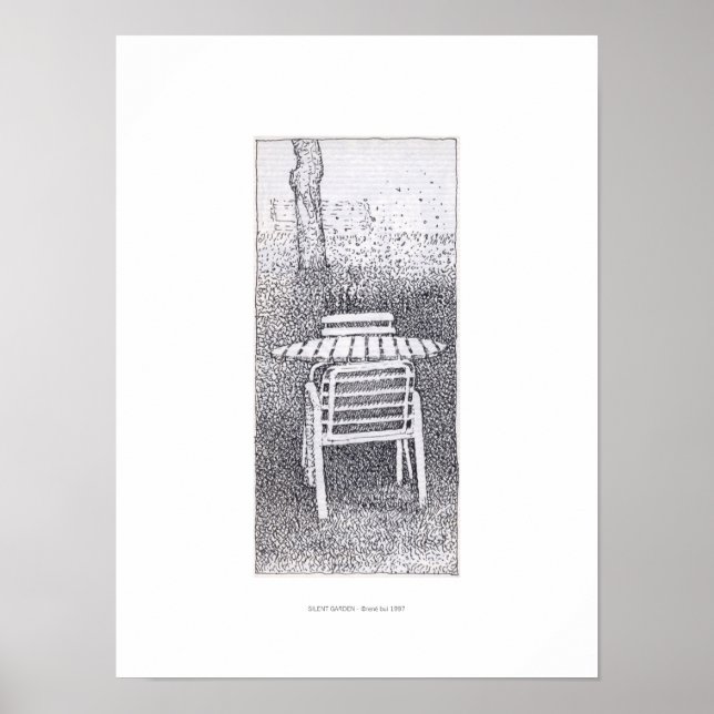 SILENT GARDEN Poster (Vorne)