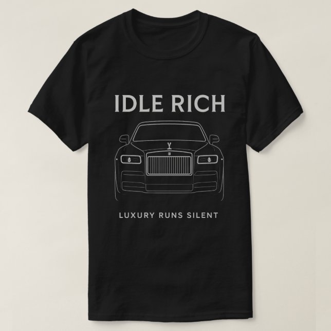 Silent Luxury Car T-Shirt (Design vorne)