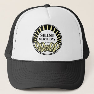 Silent Movie Day Trucker Hat Truckerkappe