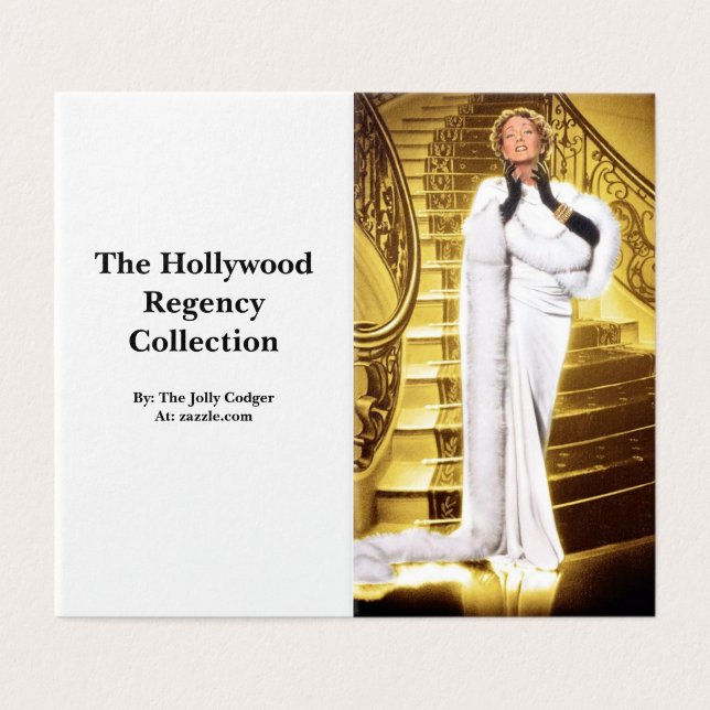 Silent Movie Diva - Hollywood Regency Collection (Außenseite Aufgefaltet)