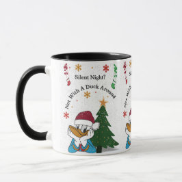 Silent Night? Not With a Duck Around – Funny Boys  Tasse