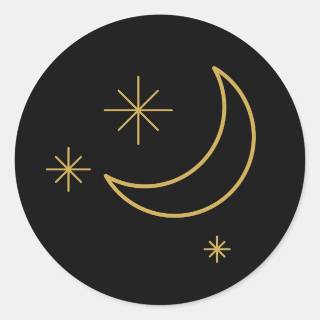 SILENT NIGHT / Weihnachtsaufkleber Runder Aufkleber (Vorderseite)