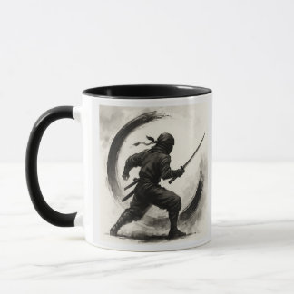 Silent Shadow – Ninja Ink Art Mug Tasse