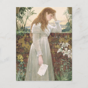 Silent Sorrow (w/c auf Papier) Postkarte