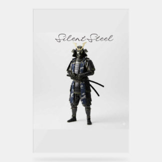 Silent steel samurai acrylschild