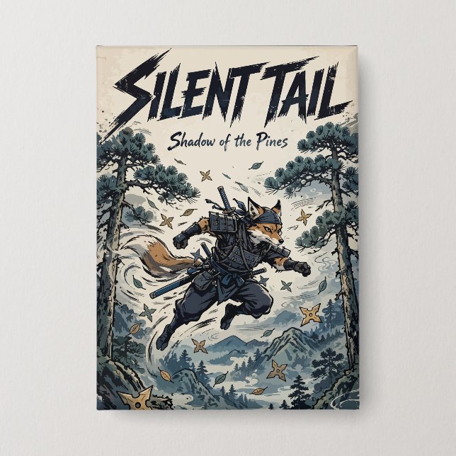 Silent Tail Button (Vorderseite)
