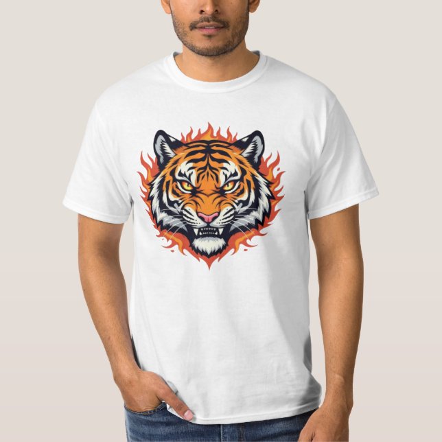 Silent Tiger – Precision and Power T-Shirt (Vorderseite)