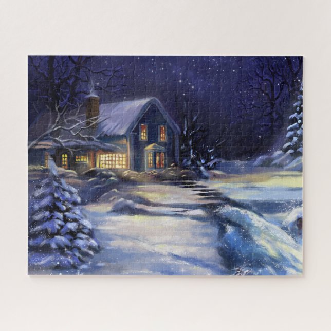 Silent Winters Night Puzzle (Horizontal)