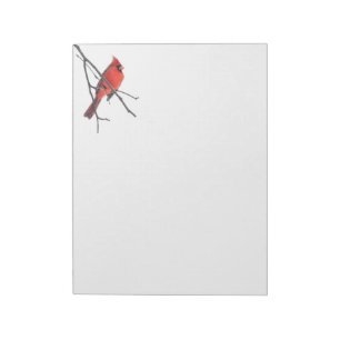 Silent Wonder Notepad Kardinal Notizblock