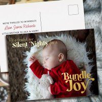 Silents Nights Bundle of Joy Baby First Christmas