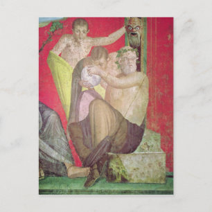Silenus und der junge Satyr, Ostmauer Postkarte