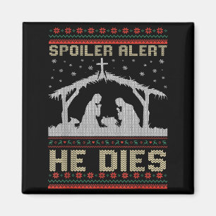 Siler Alarm Er stirbt Jesus Weihnachtsszene Hässli Magnet