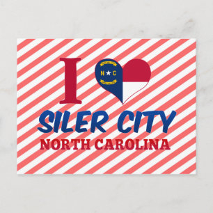 Siler City, North Carolina Postkarte