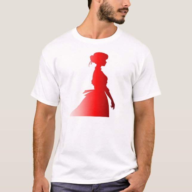 Silhouette 1800 Modefrau 7 T-Shirt (Vorderseite)