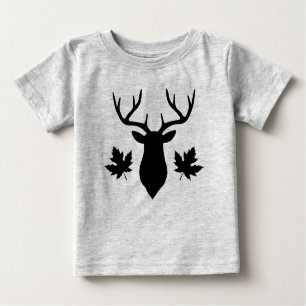 Silhouette-Ahornleaf Baby T-shirt