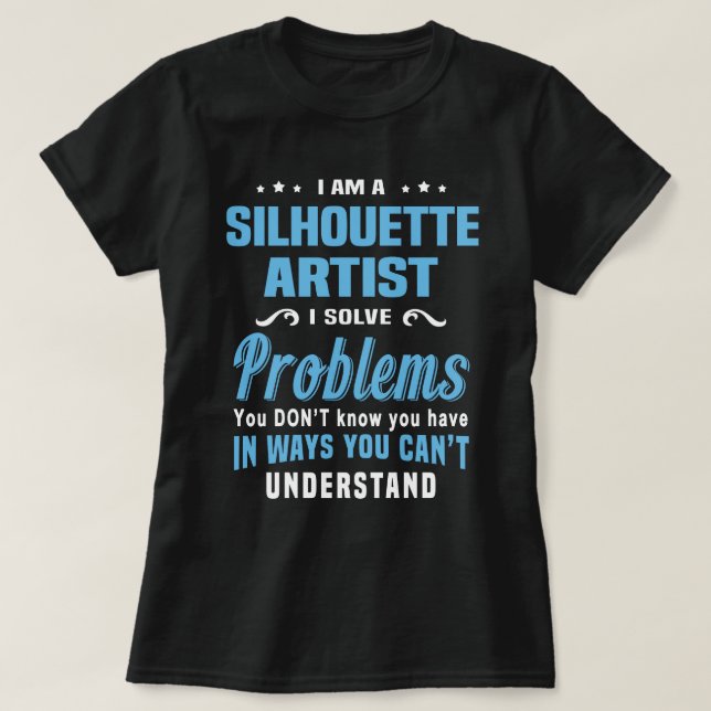 Silhouette Artist T-Shirt (Design vorne)