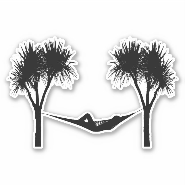 Silhouette Aufkleber (Vorderseite)