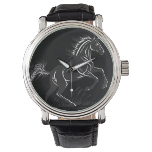 Silhouette aufziehen armbanduhr