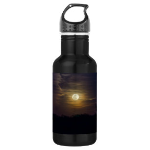 Silhouette aus rostfreiem Stahl Wasserflasche