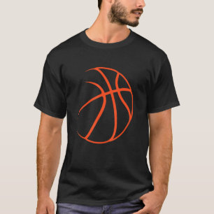 Silhouette Ball Basketball Player Sportschuh T-Shirt