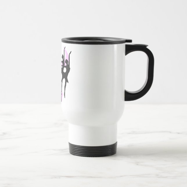 Silhouette-Ballett-T - Shirts und Geschenke Reisebecher (Rechts)