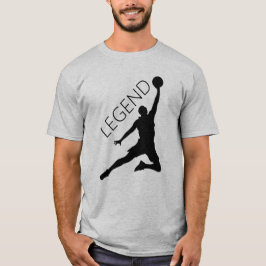 Silhouette Basketball Player T-Shirt