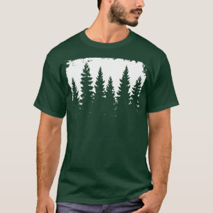 Silhouette Bäume T-Shirt