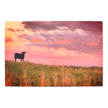 Silhouette bei Sonnenuntergang