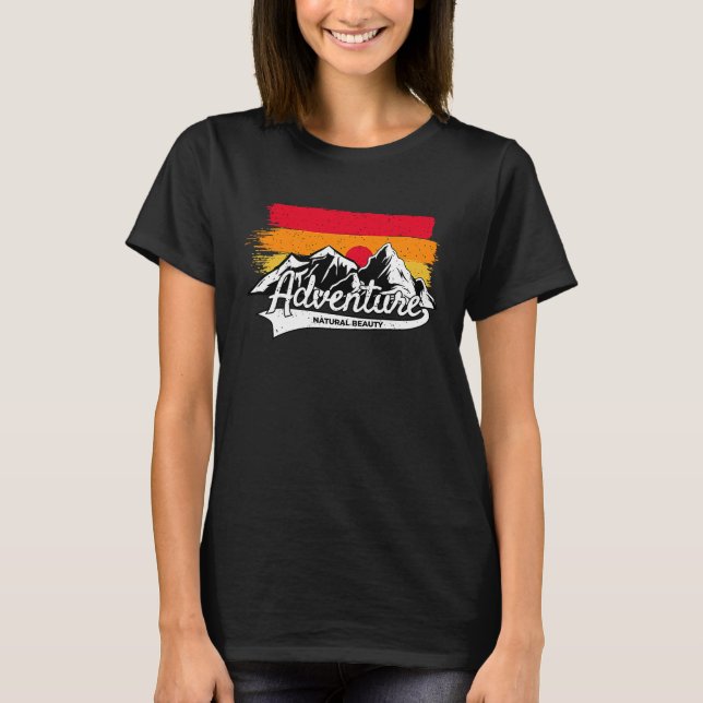 Silhouette Berg- und Forstwirtschaft 160 T-Shirt (Vorderseite)