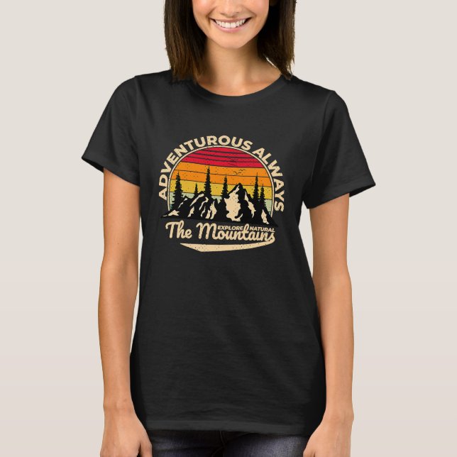 Silhouette Berg- und Forstwirtschaft 168 T-Shirt (Vorderseite)