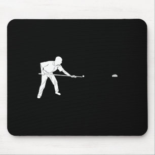 Silhouette Billard 8 Acht Ll Snooker Pool Playa Mousepad