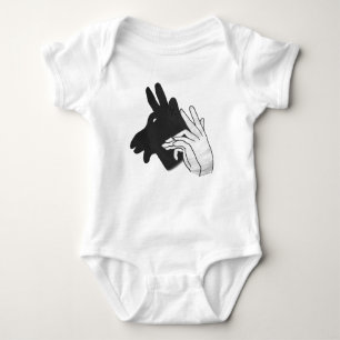 Silhouette Billy Goat Baby Strampler
