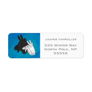 Silhouette Billy Goat Blue