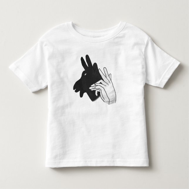 Silhouette Billy Goat Kleinkind T-shirt (Vorderseite)