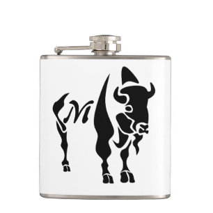 Silhouette Black Buffalo Flachmann