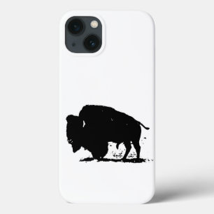 Silhouette Black & White Buffalo Case-Mate iPhone Hülle
