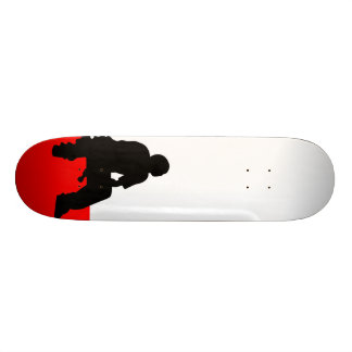 Silhouette-Brett Skateboard