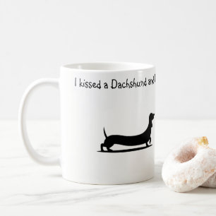 Silhouette-Dackel-Kaffeetasse Kaffeetasse