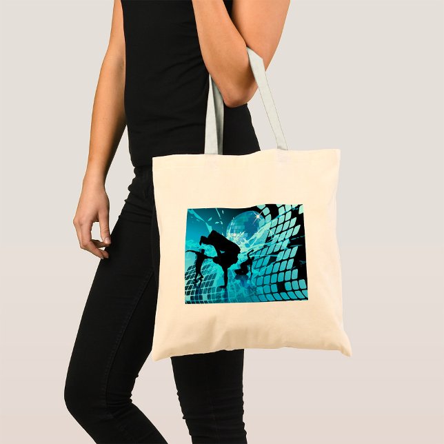 Silhouette Dancers Tote Bag Tragetasche (Von Creator hochgeladen)