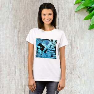 Silhouette Dancers Womens T - Shirt
