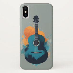 Silhouette der klassischen Gitarre Case-Mate iPhone Hülle
